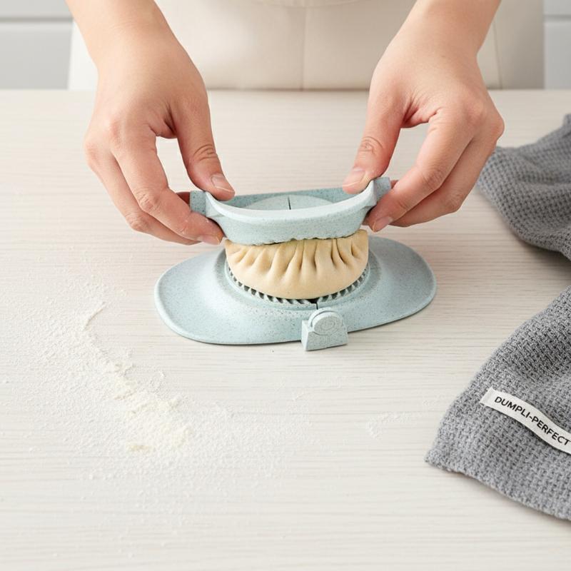 Kitchen Baking Store - Manual Wheat Straw Dumpling Mould Kitchen