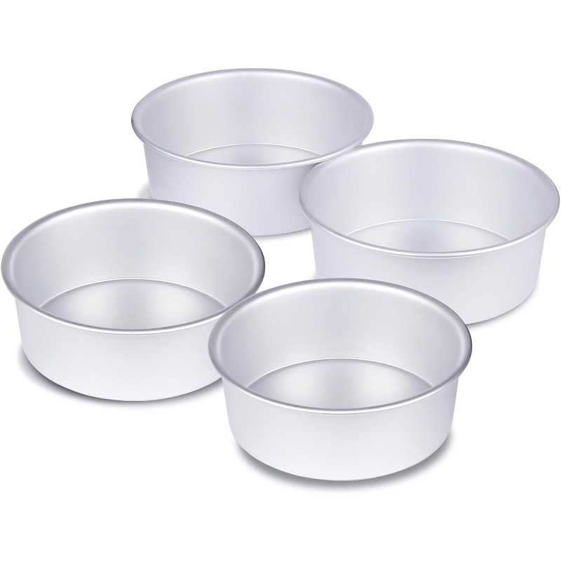 Kitchen Baking Pan Set - 4 x 2 inch Round Cake
