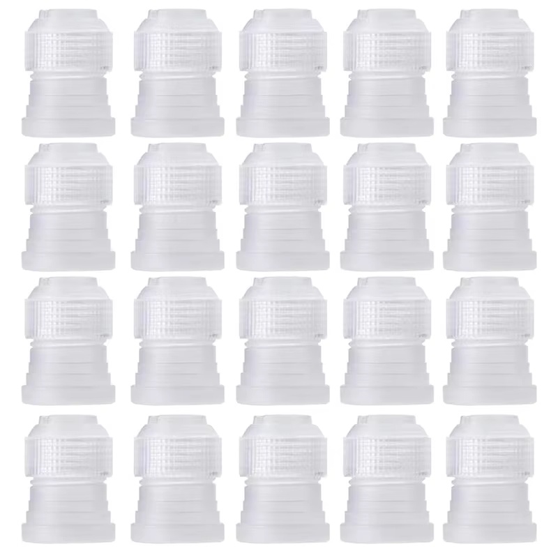5-20pcs Coupler Adaptor Icing  - Decorating Tip Set 评论和价格