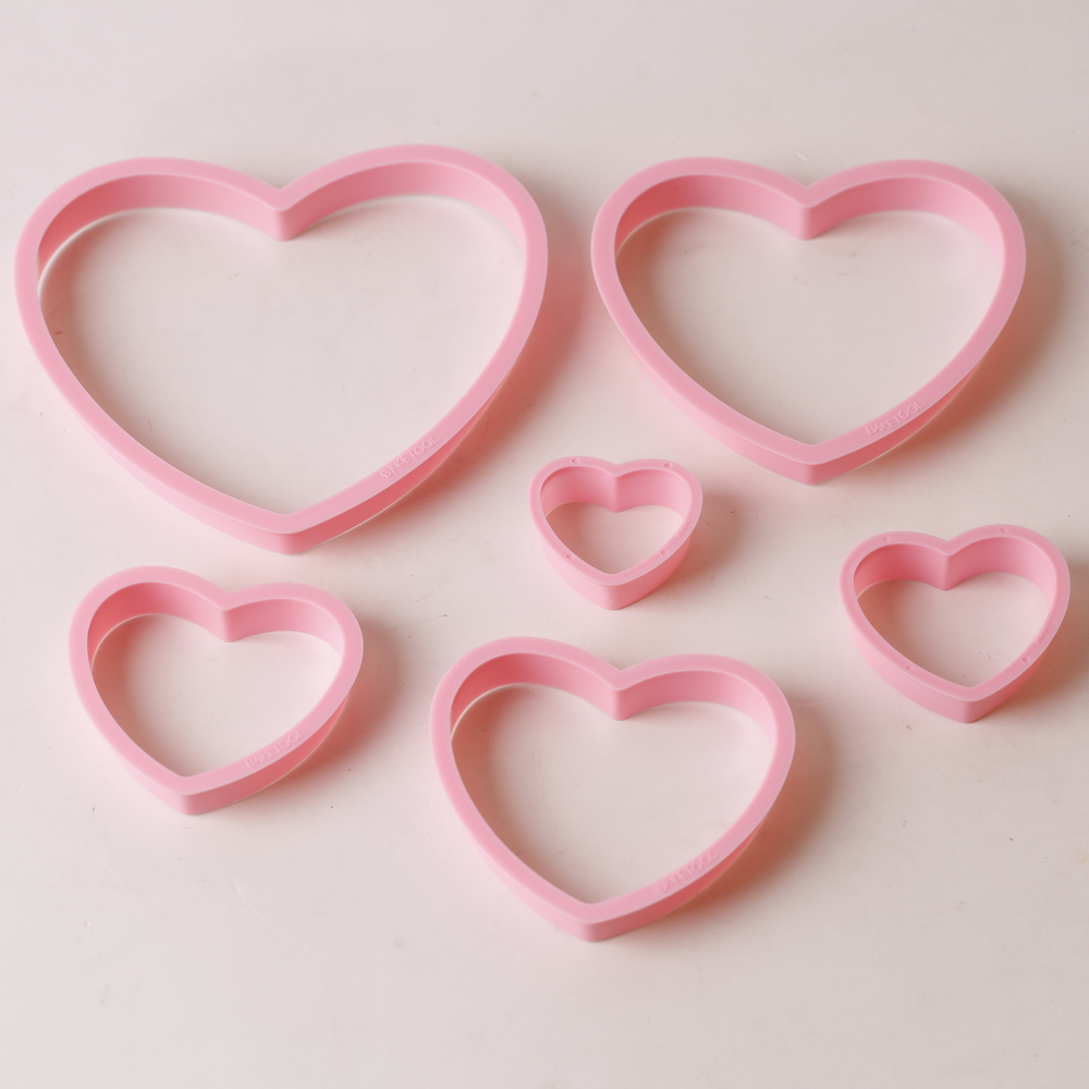 1set/3sets Pink Heart Star Flo - Kitchen Baking Kit 评论和价格