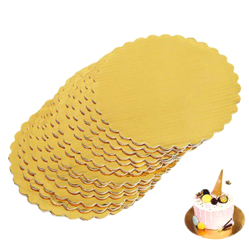 【10Pcs 4/5/6/7/8/10Inch Round  - Cake Board Round 评论和价格