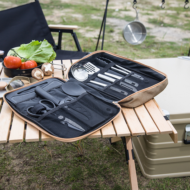 8pcs Camping Kitchen Cookware  - Kitchen Baking Kit 评论和价格
