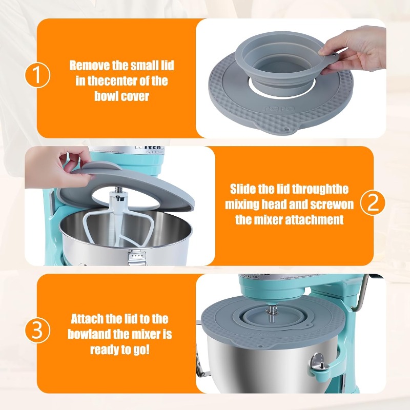 Silicone Mixer Bowl Cover Comp - Kitchenaid Baking Bowl 评论和价格
