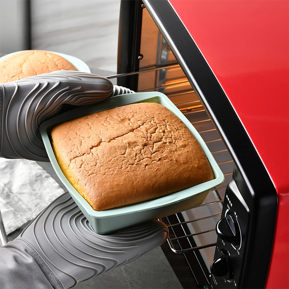 1/4Pcs Silicone Square Cake Mo - Kitchen Baking Store 评论和价格