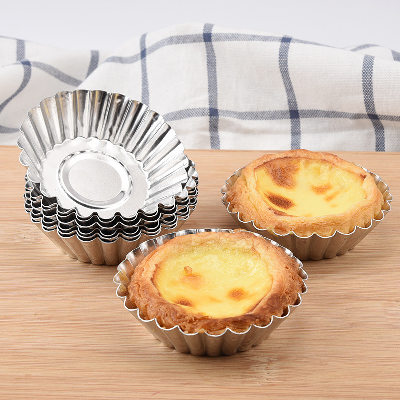 Reusable  Aluminum Egg Tart Mo - Kitchen Baking Store 评论和价格