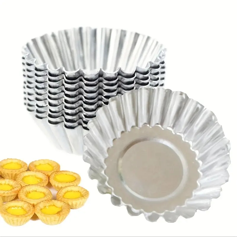 Reusable  Aluminum Egg Tart Mo - Kitchen Baking Store 评论和价格