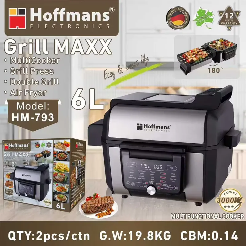 For Hoffmans 6L 3000W Digital  - Baking In Kitchen 评论和价格