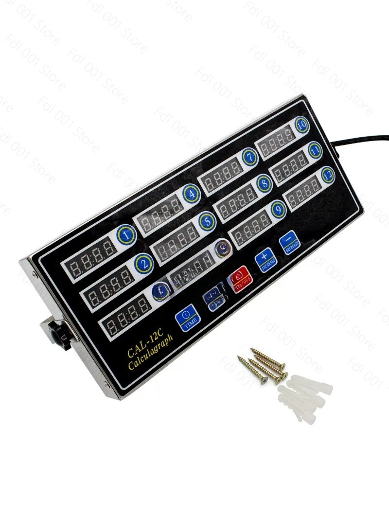 Commercial 12-Channel Timer Ki - Baking In Kitchen 评论和价格
