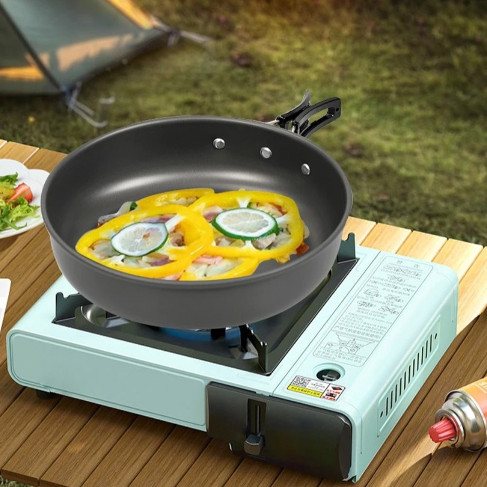 Non-stick Camping Frying Pan w - Kitchen Baking Pan Set 评论和价格