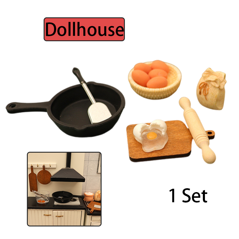 1/12 Dollhouse Miniature Kitch - Baking In Kitchen 评论和价格