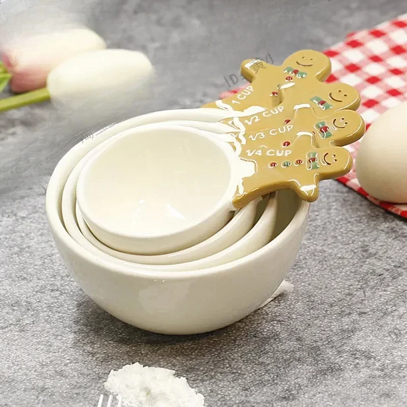 4pcs Christmas Measuring Spoon - Kitchen Baking Store 评论和价格