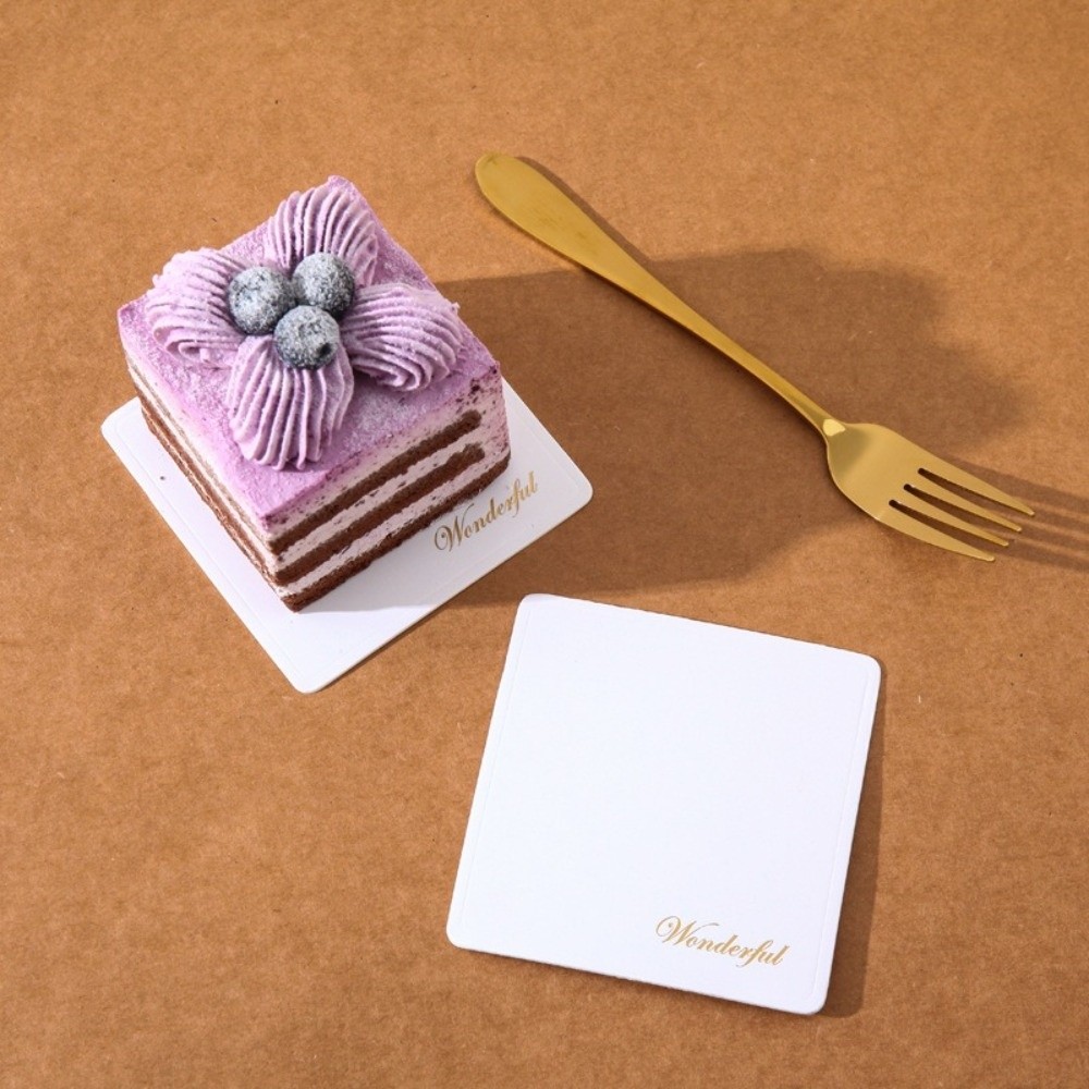 50/100pcs Disposable Dessert B - Cake Board Round 评论和价格