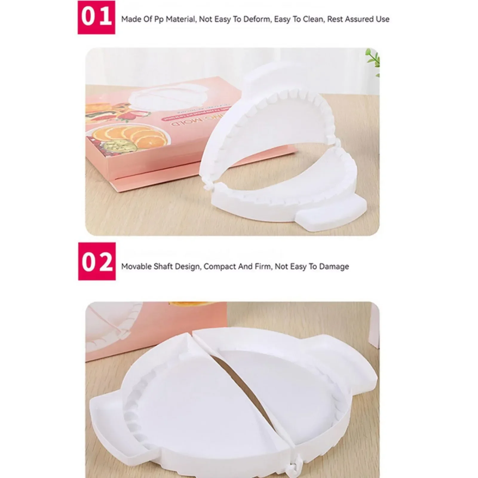 DIY Dumpling Mold Press Kitche - Kitchen Baking Store 评论和价格
