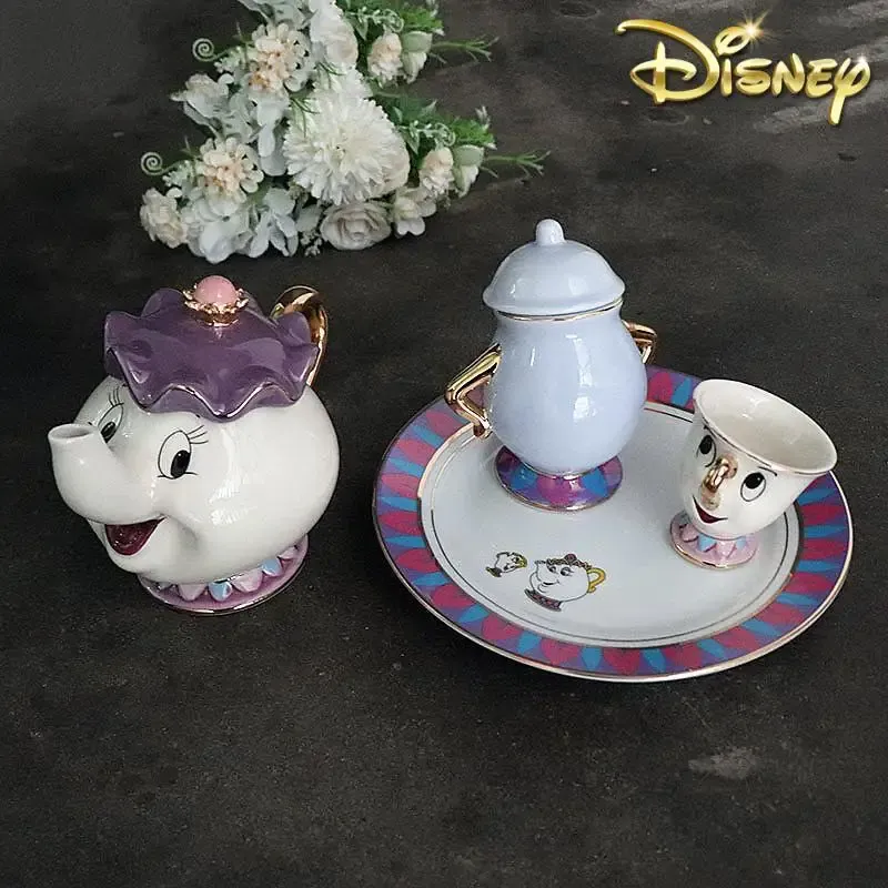 Hot Teapot Cartoon Beauty And  - Kitchen Baking Pan Set 评论和价格