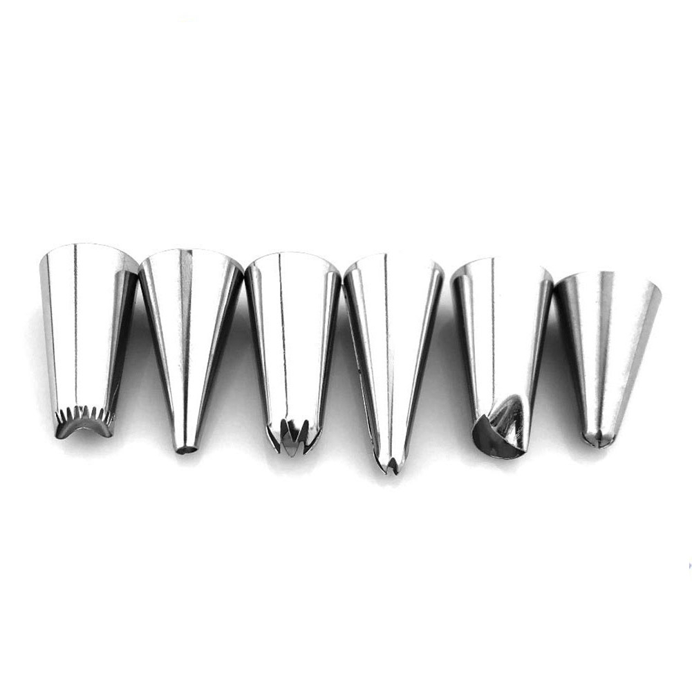 [NEWA08R】 8Pcs/Set Pastry Bag  - Decorating Tip Set 评论和价格