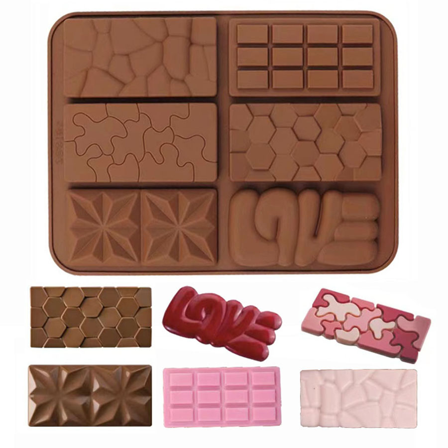 1pc Chocolate Mold 3D Silicone - Kitchen Baking Store 评论和价格