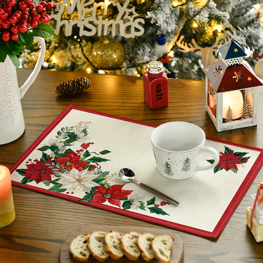 4-piece set of beige leaf Chri - Kitchen Baking Pan Set 评论和价格
