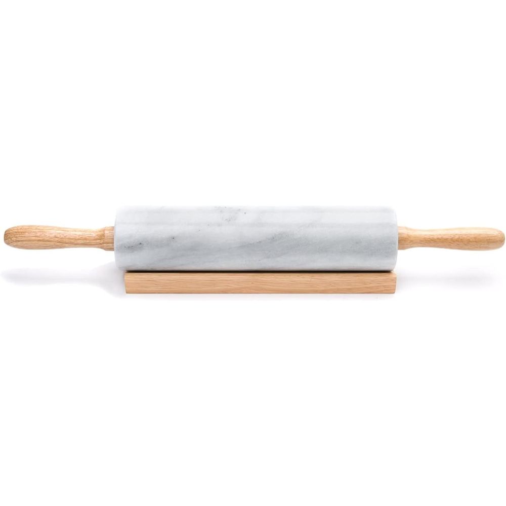 10-Inch White Marble Rolling P - Rolling Pin Marble 评论和价格