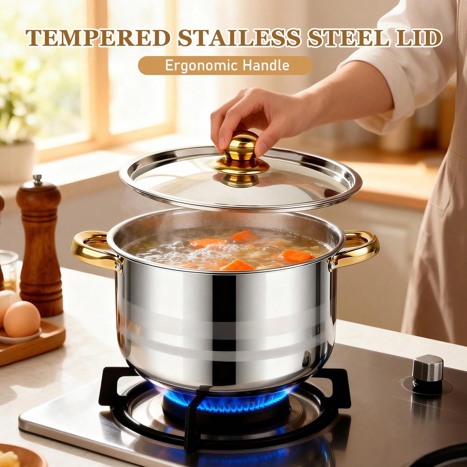 Stainless Steel Pot Set Modern - Kitchen Baking Pan Set 评论和价格
