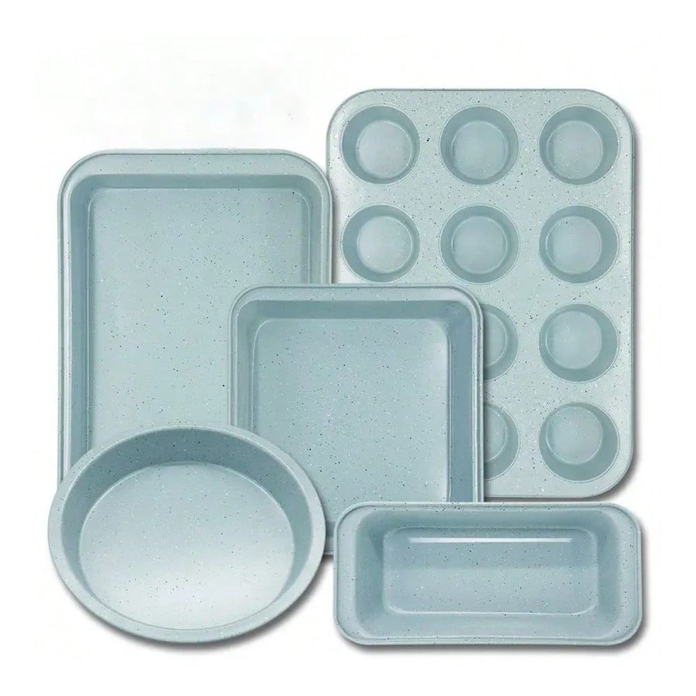 10 Piece Bakeware Set, NonStic - Kitchen Baking Pan Set 评论和价格