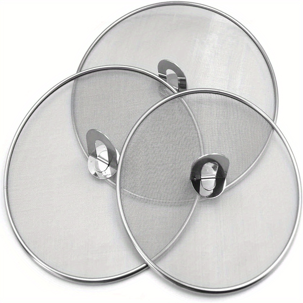 3pcs/pack Splatter Screen for  - Kitchen Baking Pan Set 评论和价格