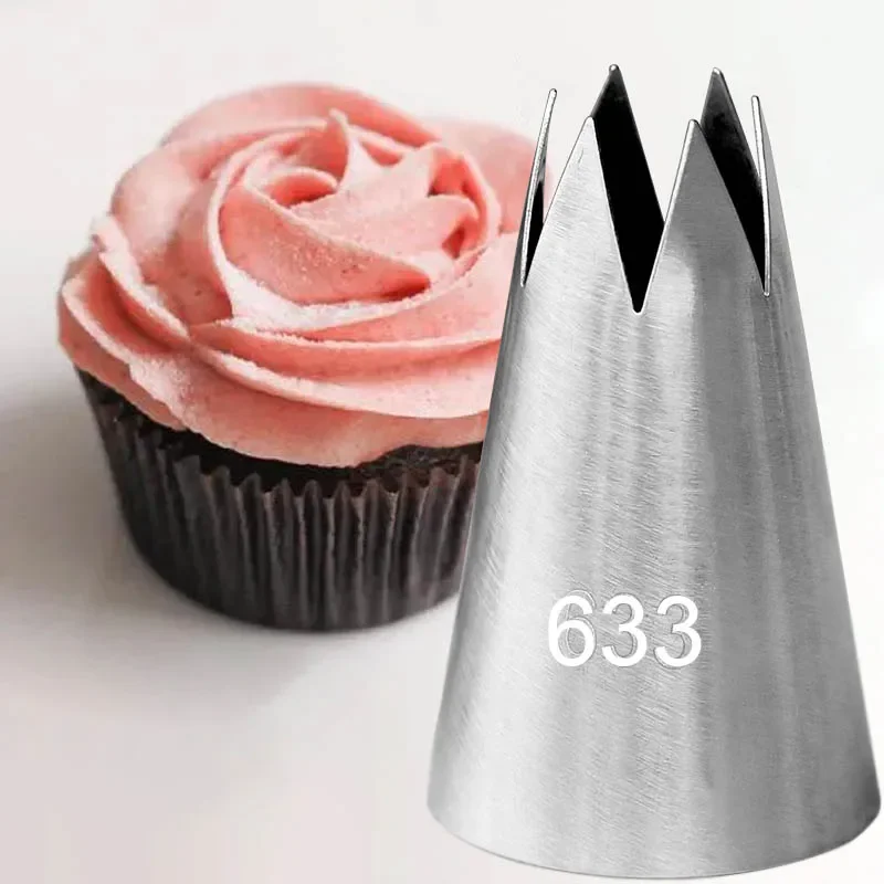Large Size Open Star Cream Pas - Decorating Tip Set 评论和价格