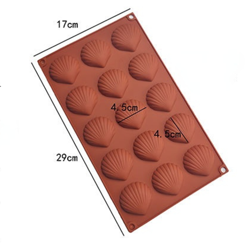 Food Grade Madeleine Cake Mold - Kitchen Baking Store 评论和价格
